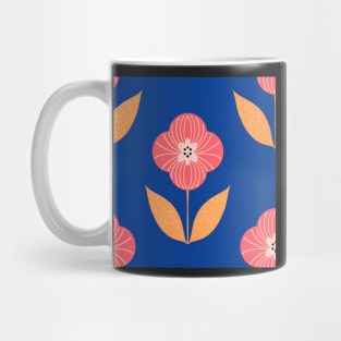 Retro floral pattern Mug